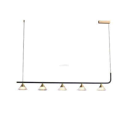 Tristan Restaurant Chandelier L 31.5″-Sylvia Space