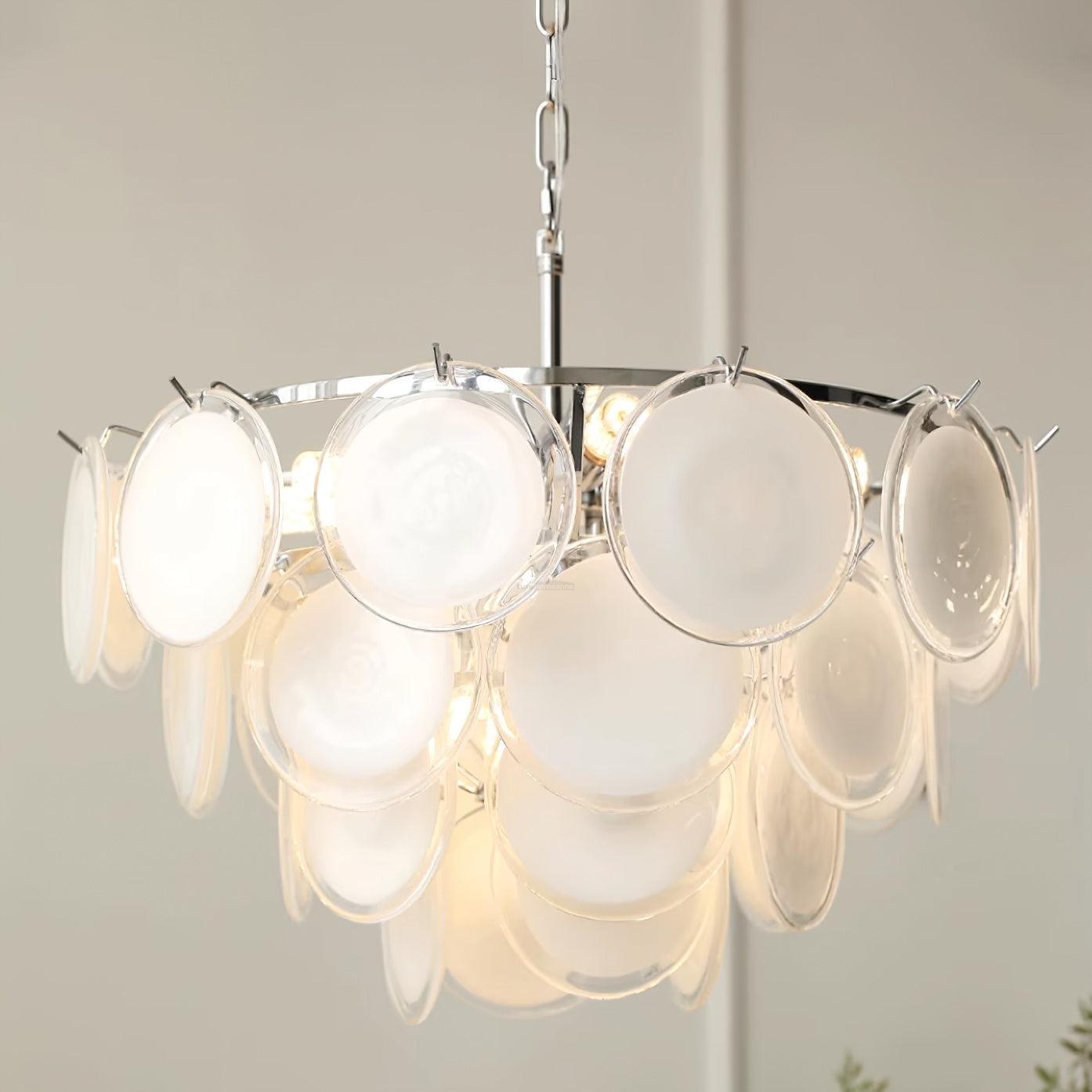 Bettina Murano Chandelier  ∅ 19.6″-Sylvia Space