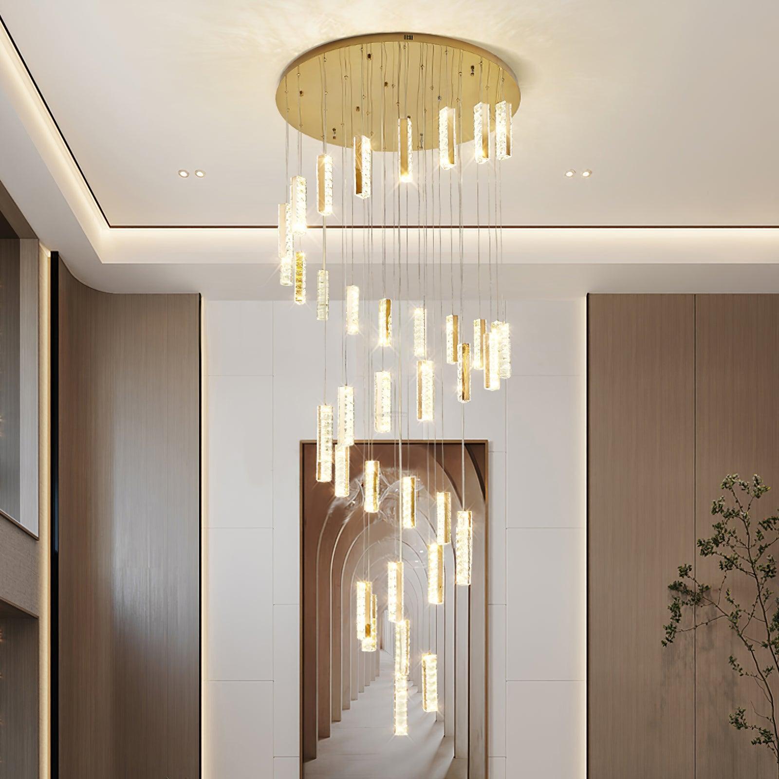 Villa Forci Chandelier with 12/15/18/21/24 heads-Sylvia Space