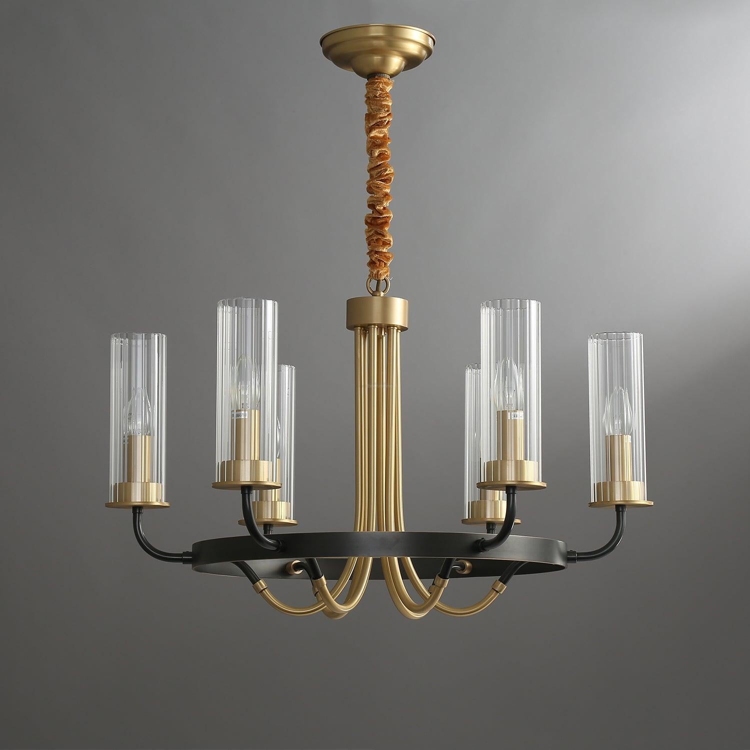 Kearney Chandelier Φ 27.2″-Sylvia Space