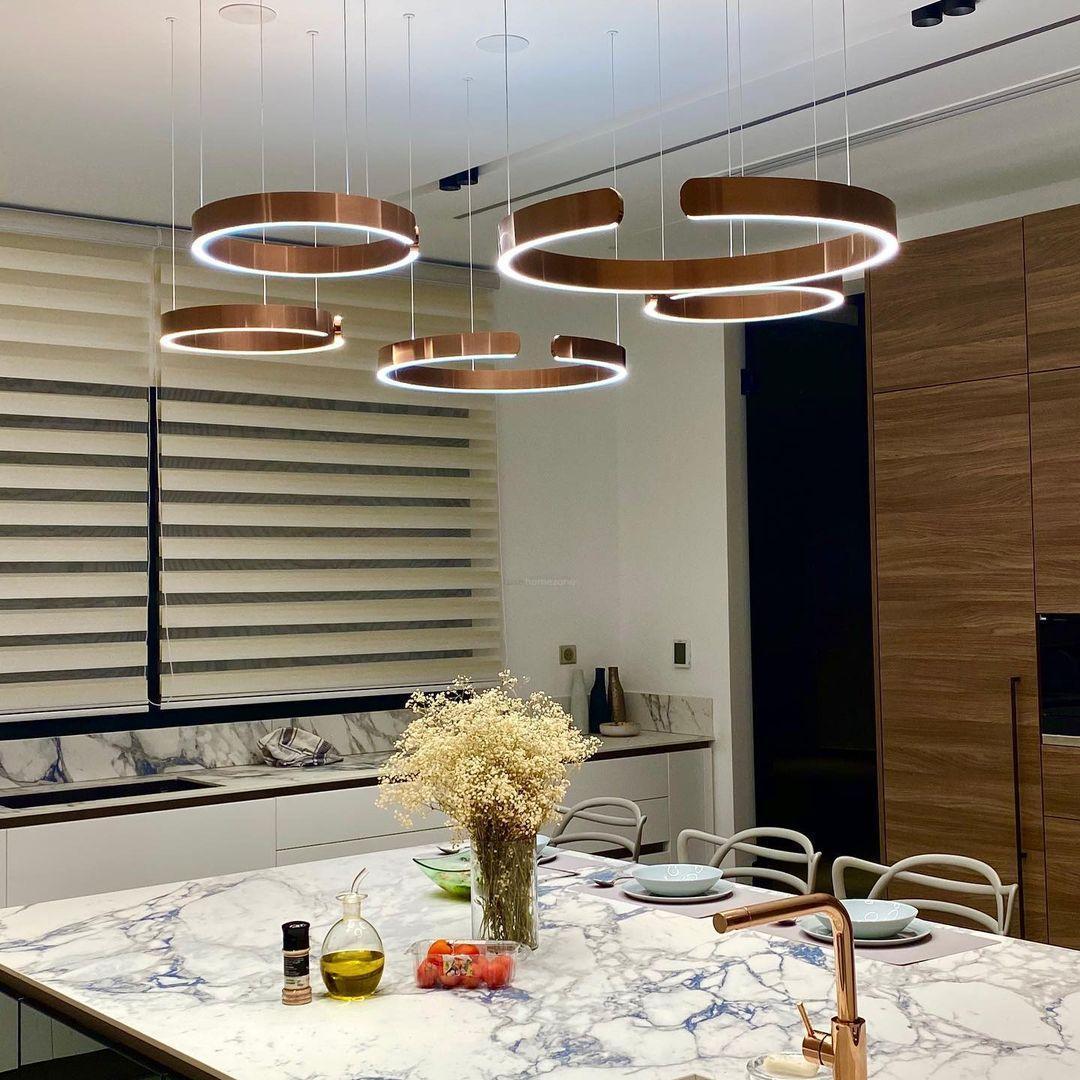 Circular Style Chandelier-Sylvia Space