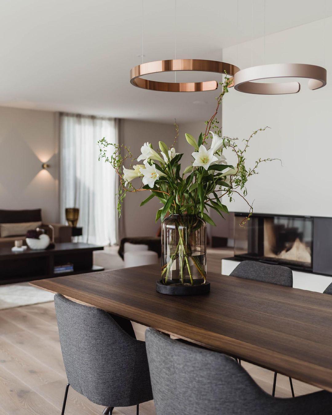Circular Style Chandelier-Sylvia Space