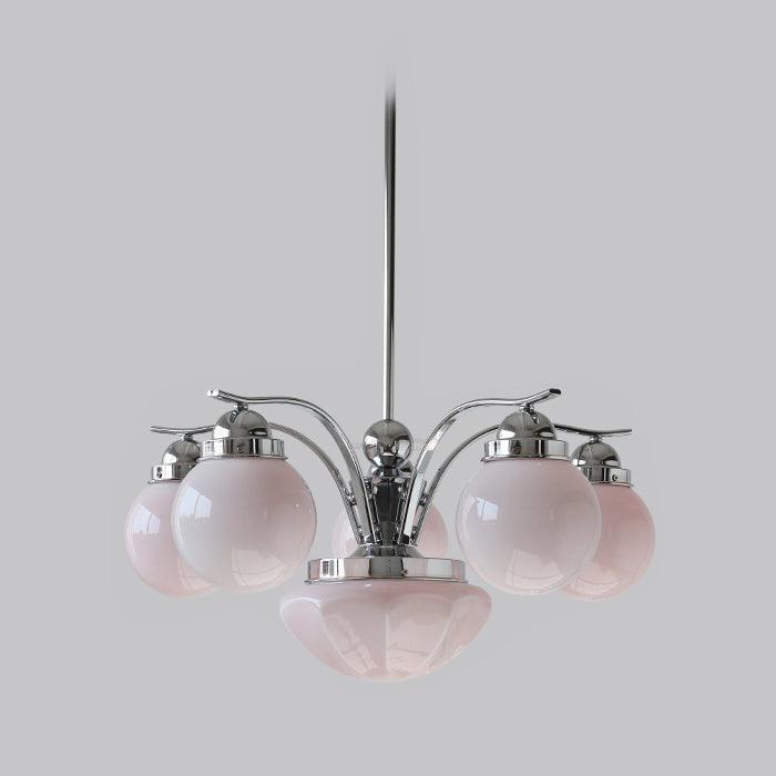 Ryttenberg Chandelier with 4/6 heads-Sylvia Space