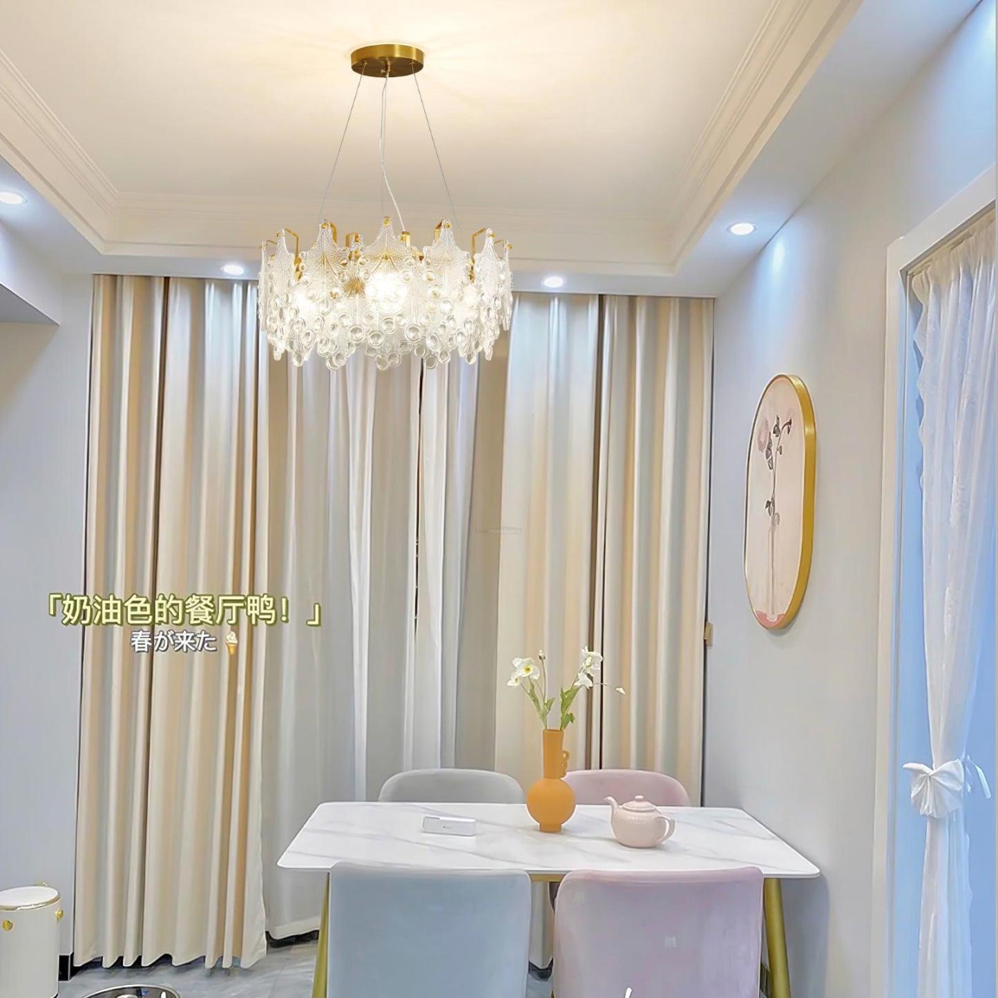 Vilary Chandelier Φ 15.7″-Sylvia Space