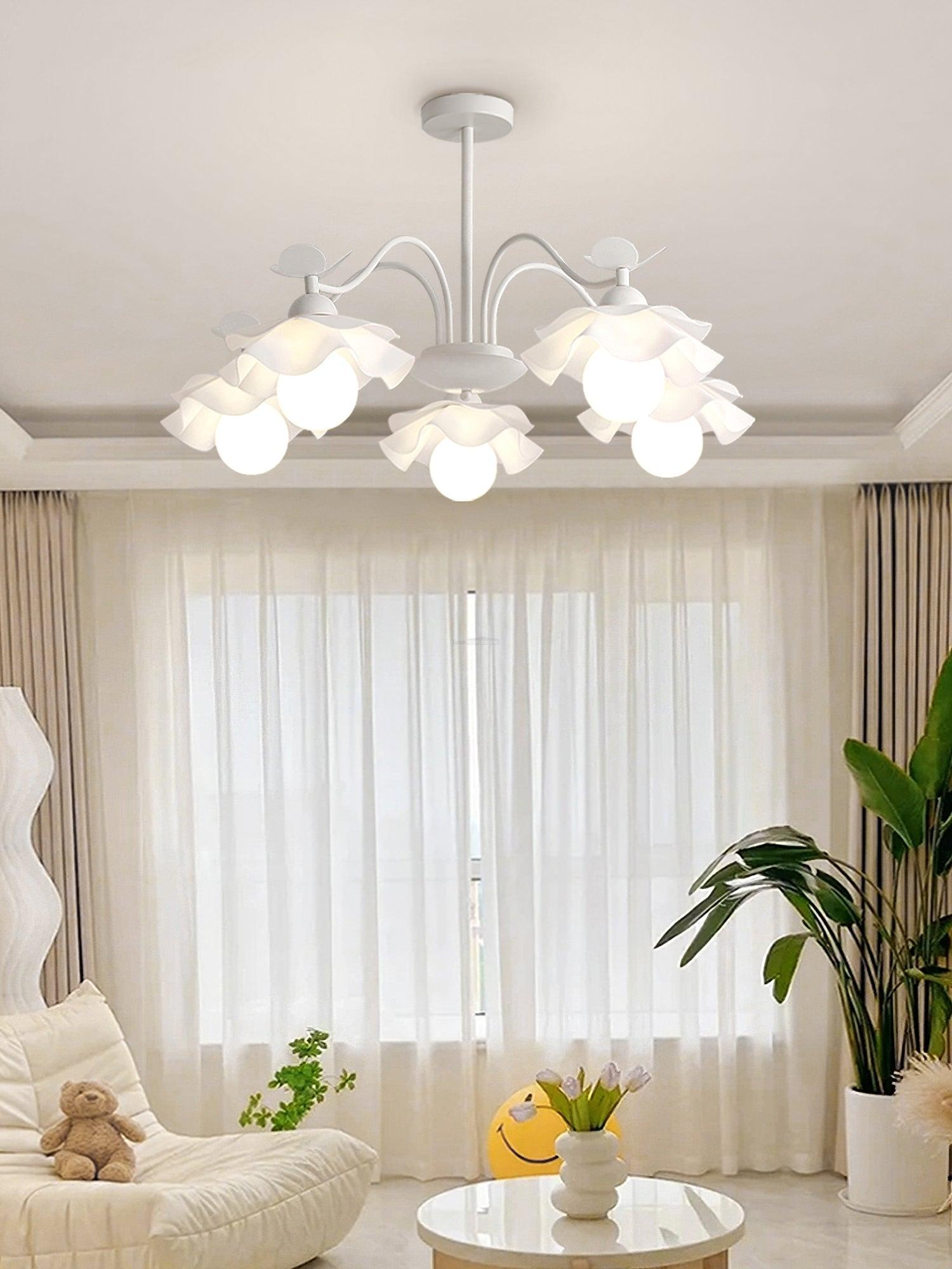 Murano Acrylic Chandelier with 3/5/8 heads-Sylvia Space