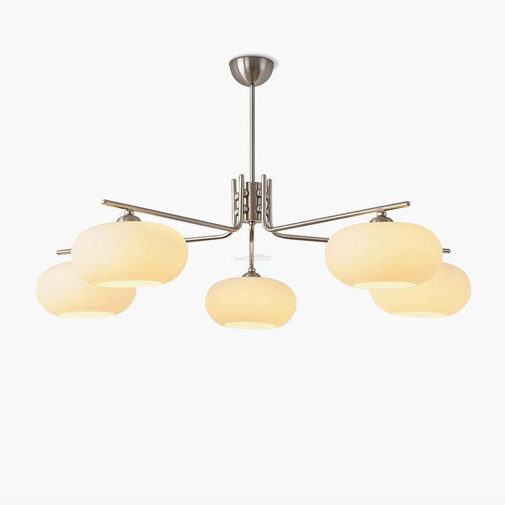 Barndon Round Chandelier-Sylvia Space