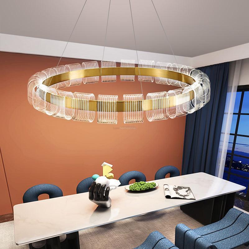 Bangle Chandelier ∅ 23.6″-Sylvia Space