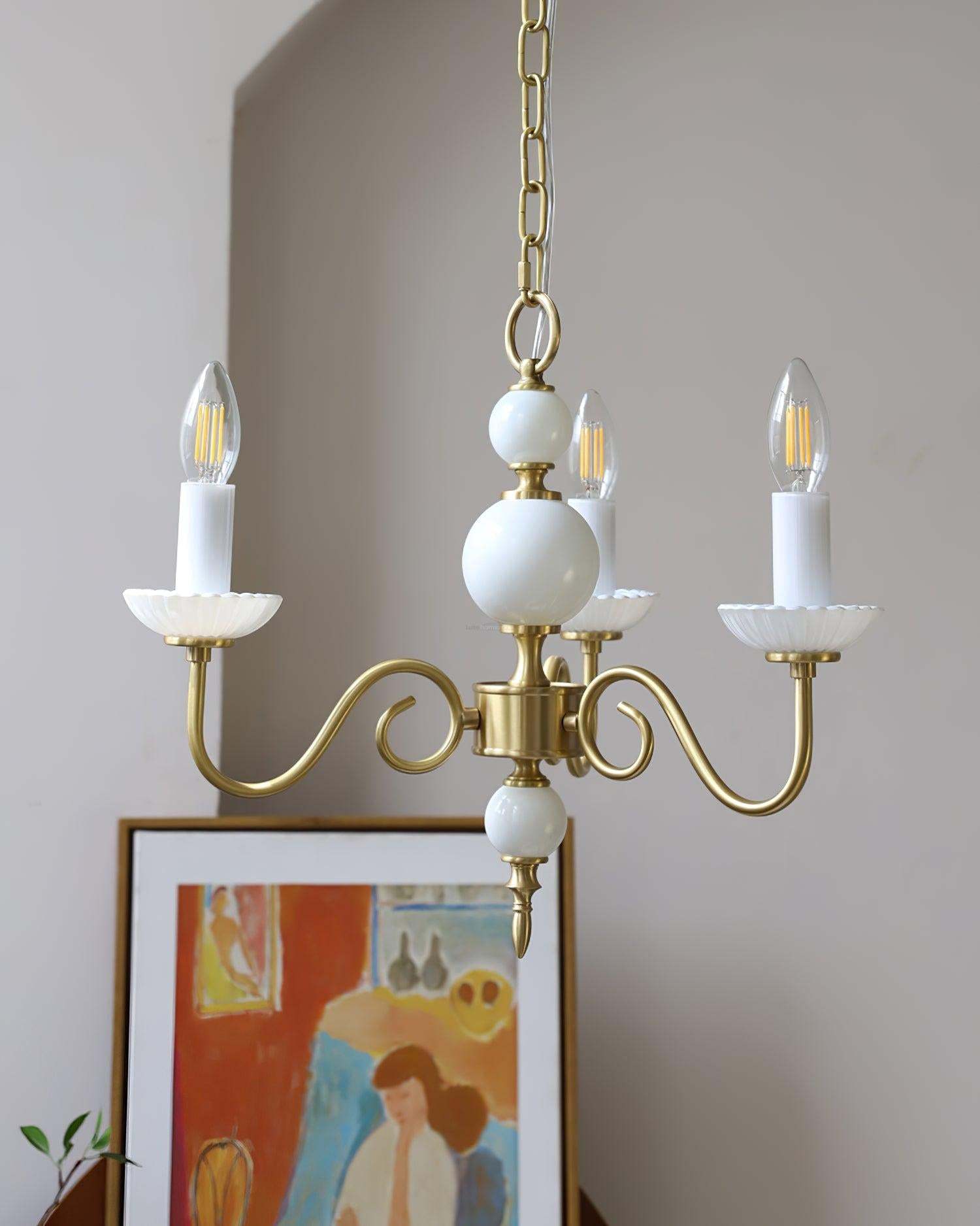 Carlita Chandelier with 3/5 heads-Sylvia Space