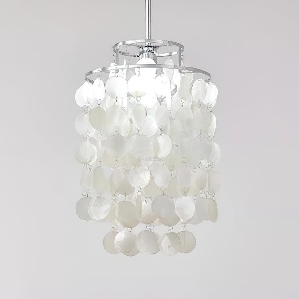 Round Shell Chandelier B with 2/3/4/5 layer-Sylvia Space
