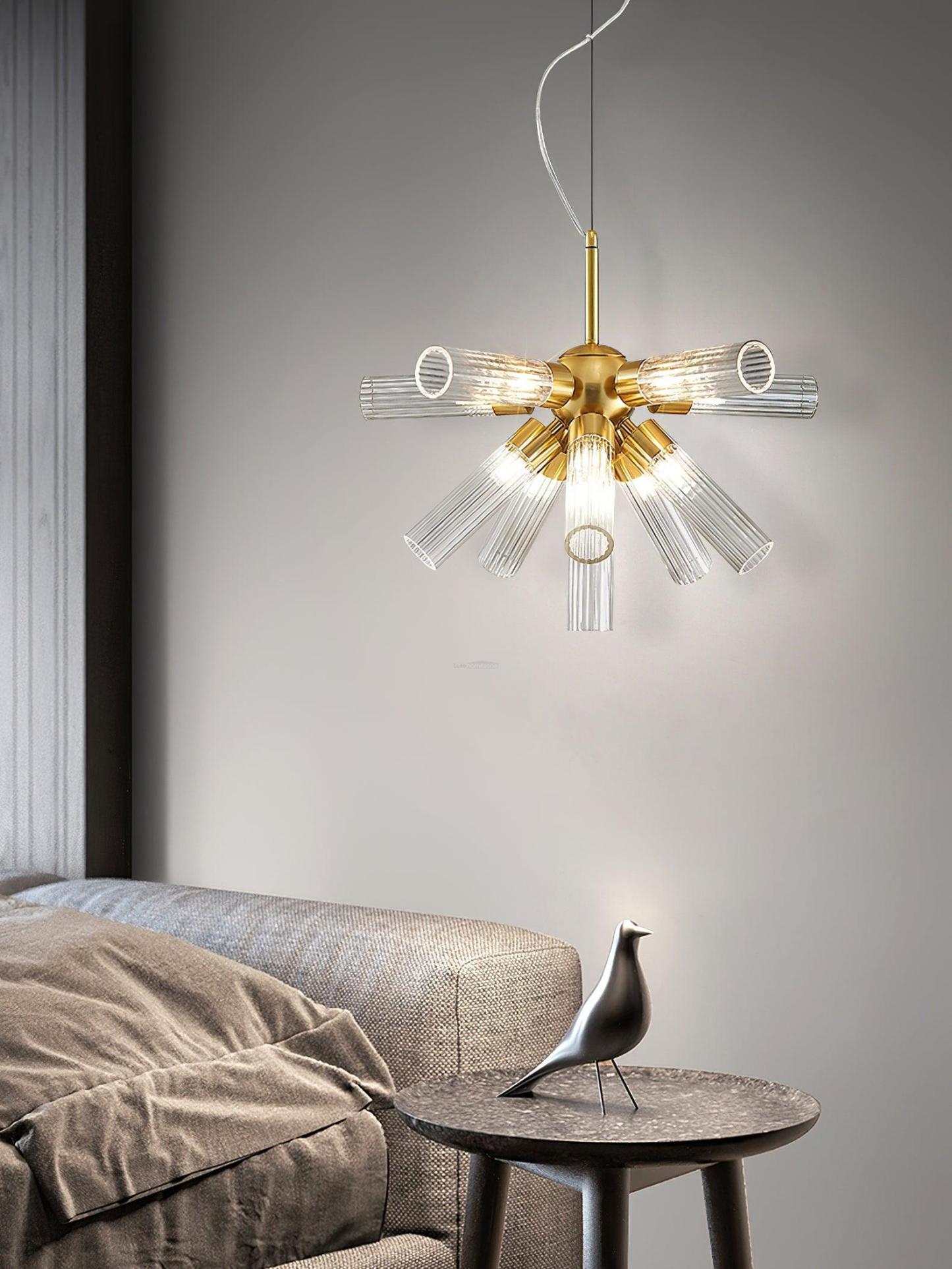 Ringold Sputnik Chandelier ∅ 19.7″-Sylvia Space