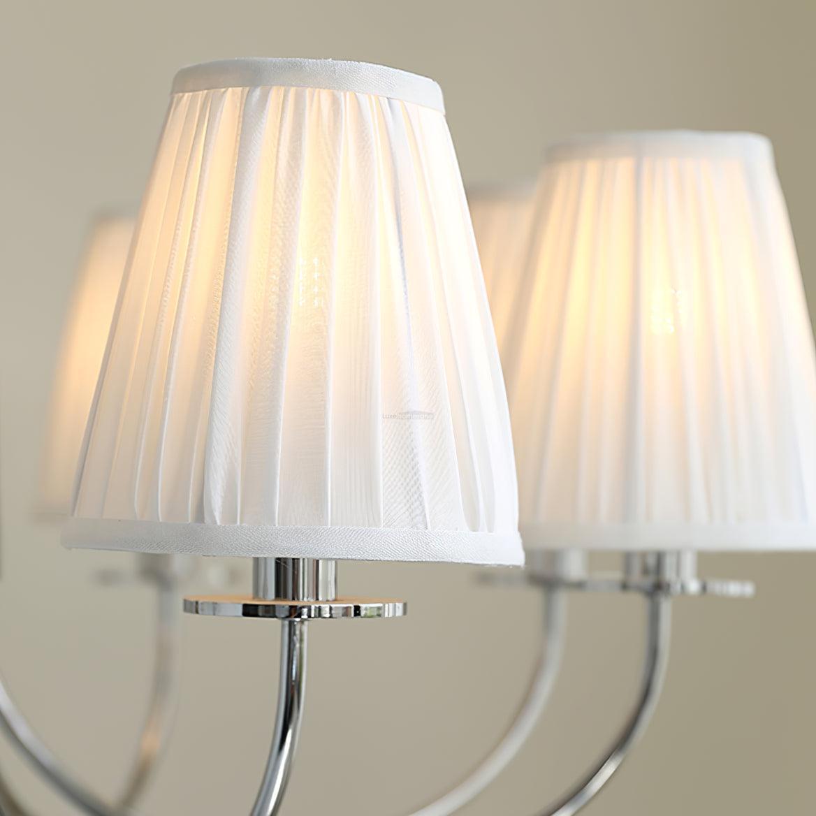 Simplicity Chrome Chandelier Φ 19.7″-Sylvia Space