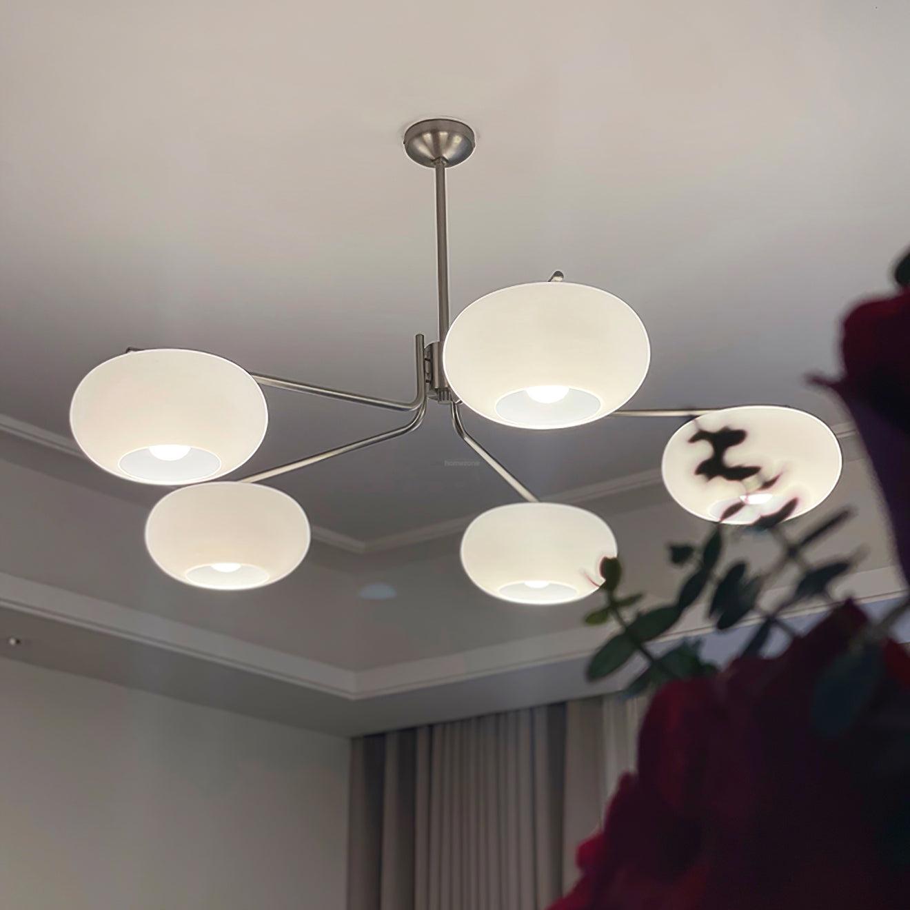 Barndon Round Chandelier-Sylvia Space
