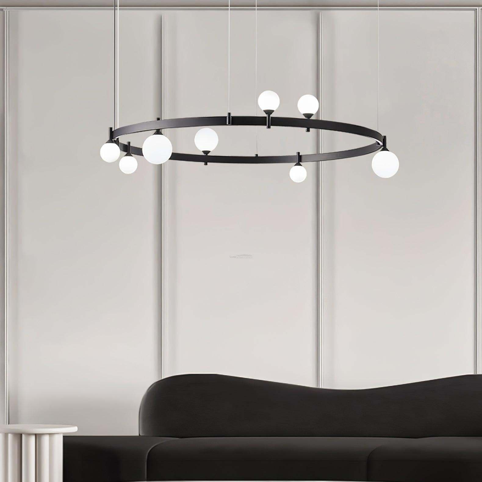 Pomi Ring Chandelier-Sylvia Space