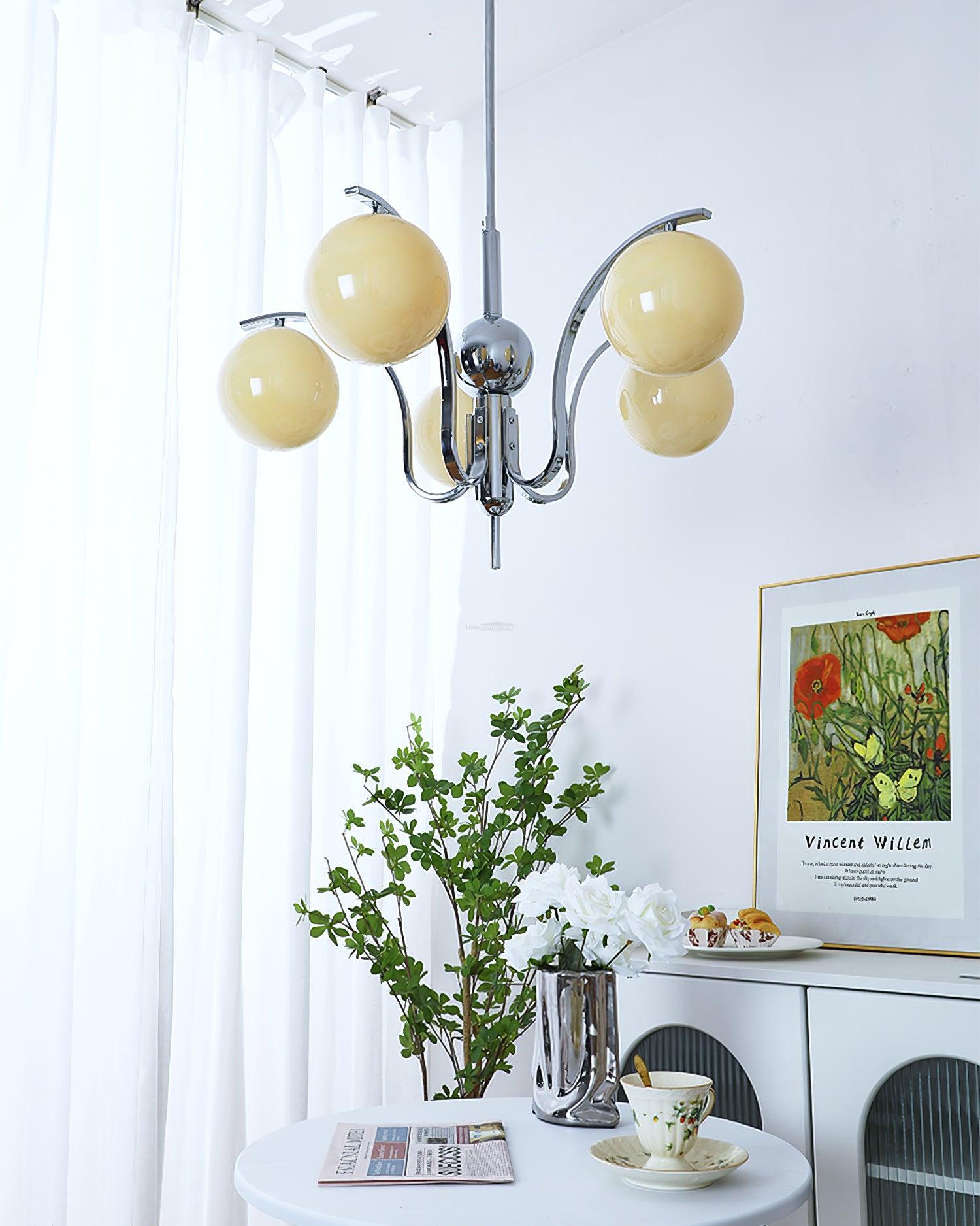 Modo Deco Chandelier with 3/5/6 heads-Sylvia Space