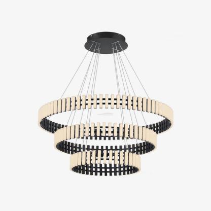 Hanging LED Chandelier ∅ 15.7″-Sylvia Space