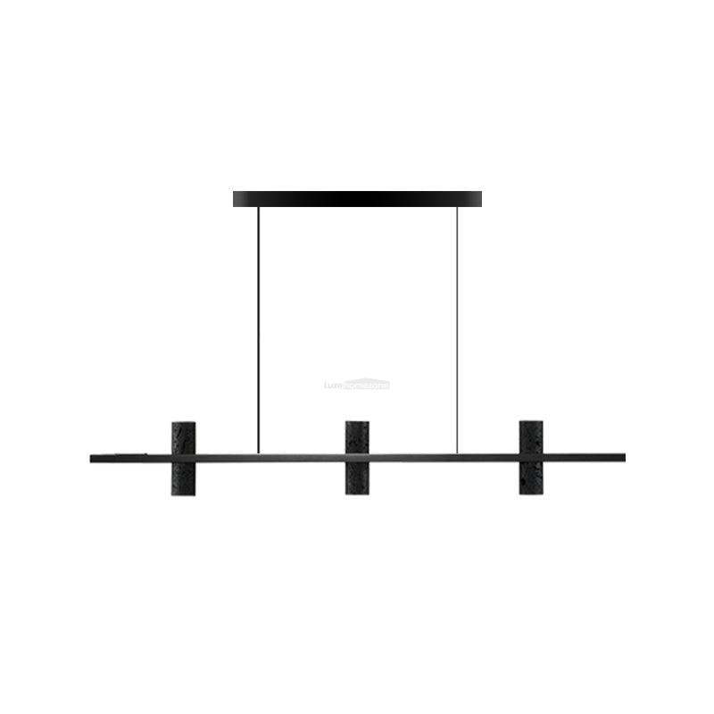 Meta Parallel Chandelier L 35.4″-Sylvia Space