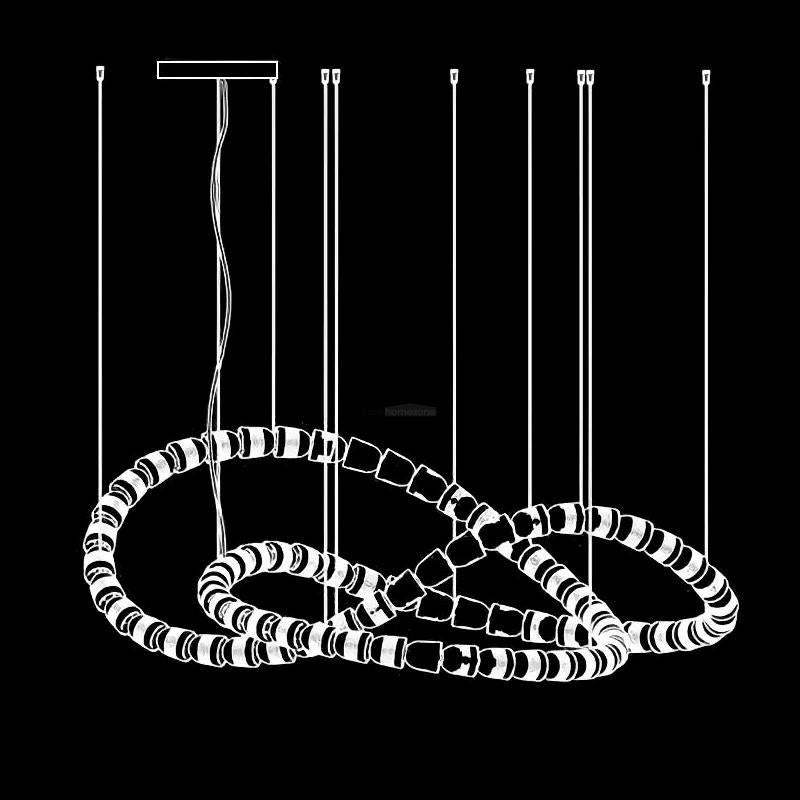 Gabriel Chandelier Style J-Sylvia Space