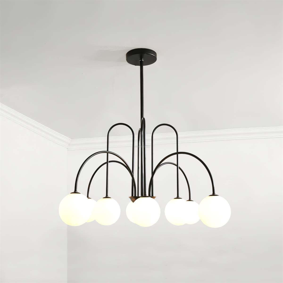 Delaney Chandelier with 6/8 heads-Sylvia Space