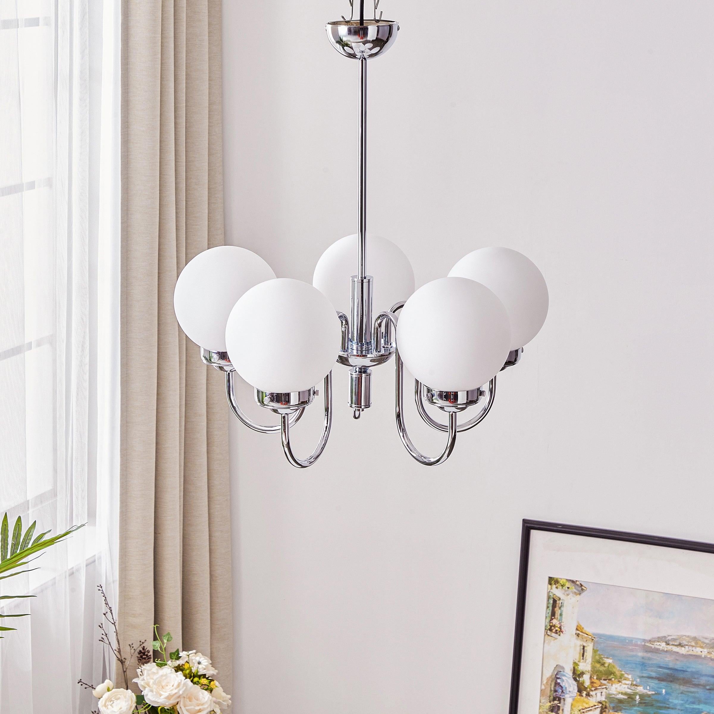 Progress Lighting Carisa Chandelier with 3/5/8 heads-Sylvia Space
