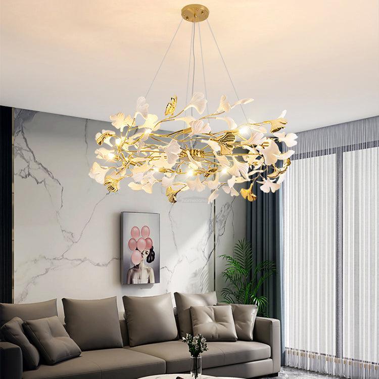 Gingko Chandelier Style P-Sylvia Space