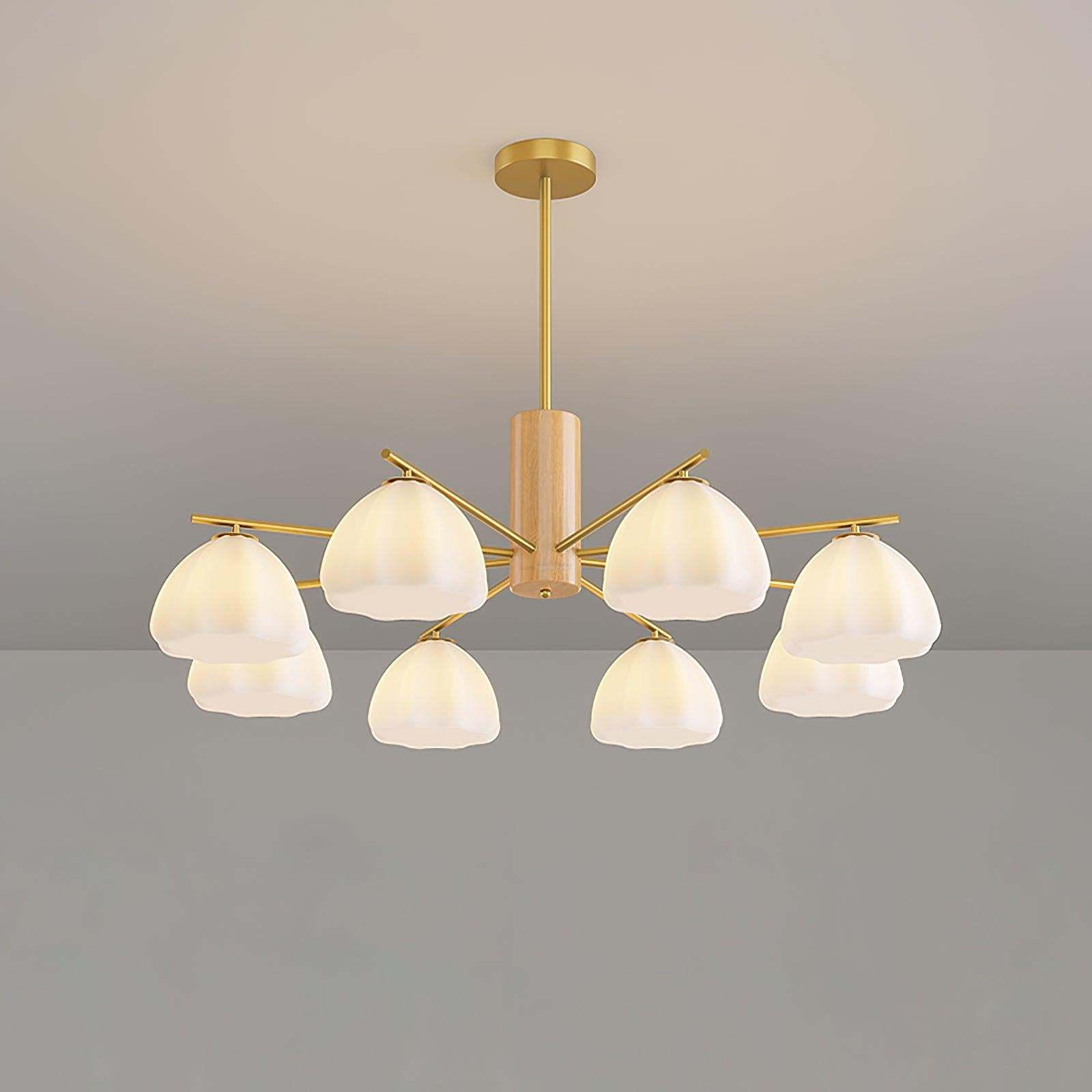 Little Clouds Round/Linear Chandelier-Sylvia Space