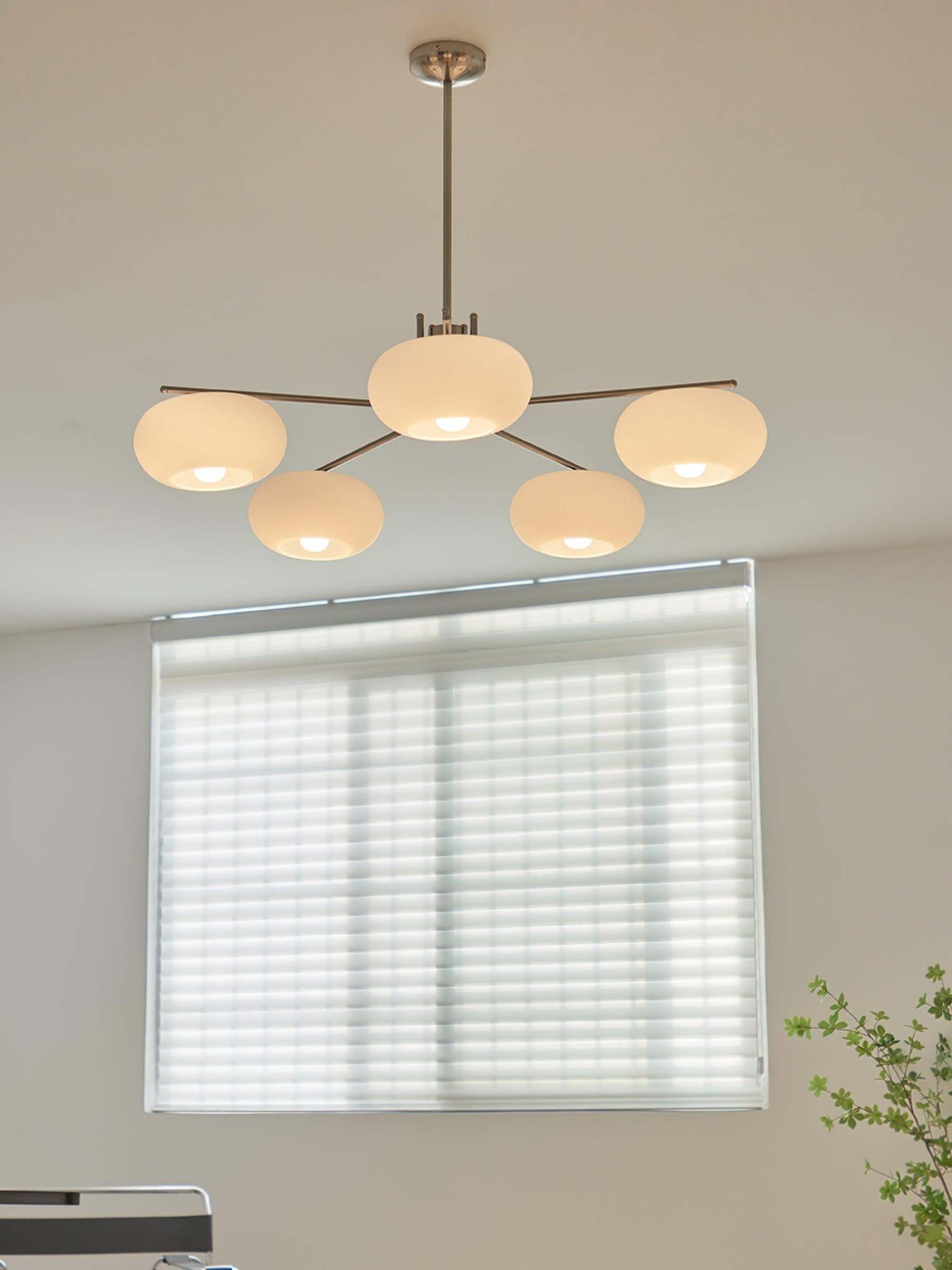 Barndon Round Chandelier-Sylvia Space