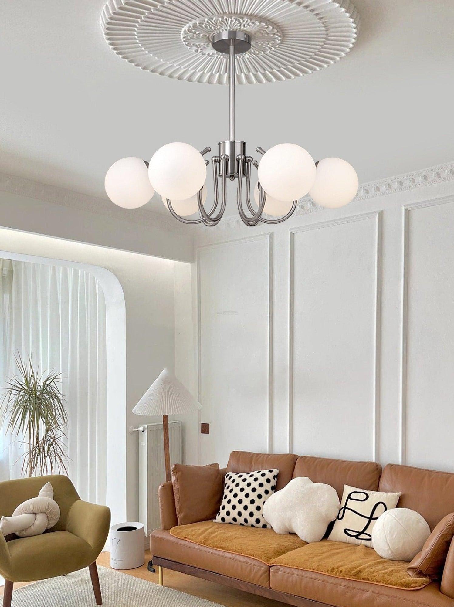 Bianca Chandelier with 3/5/6 heads-Sylvia Space