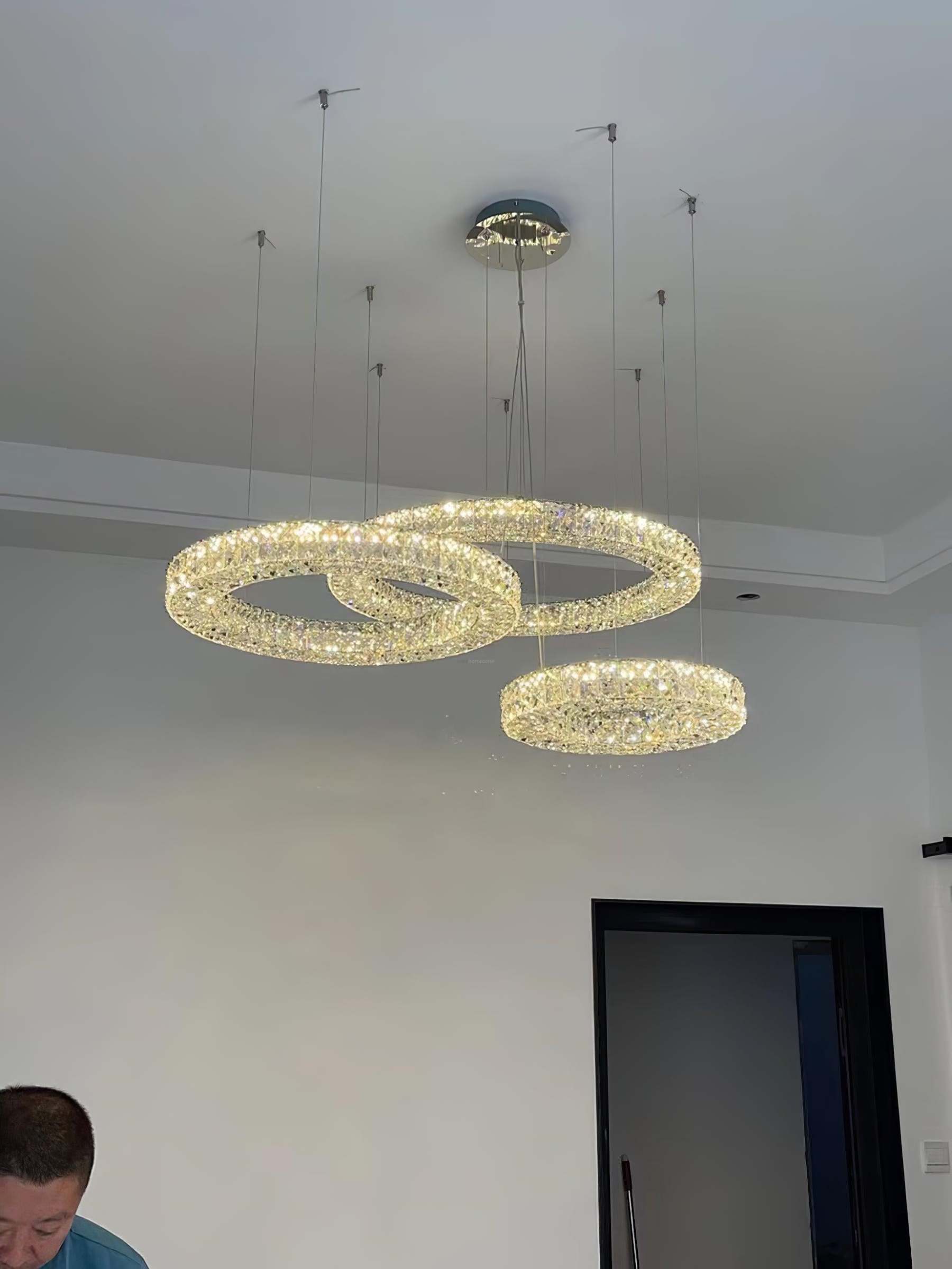 Spiridon Chandelier ∅ 15.7″~39.4''-Sylvia Space