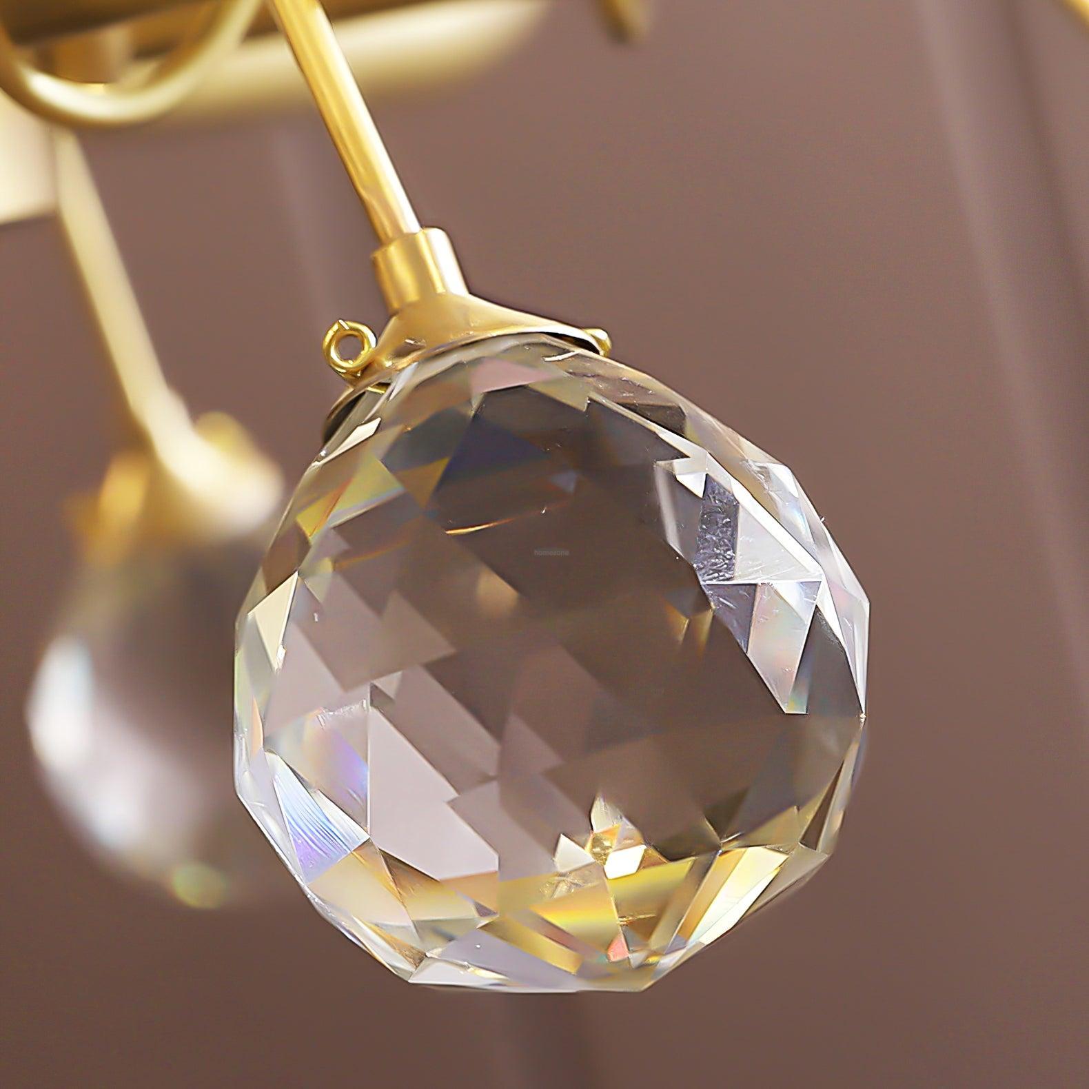 Shell Crystal Chandelier with 3/6/8 heads-Sylvia Space