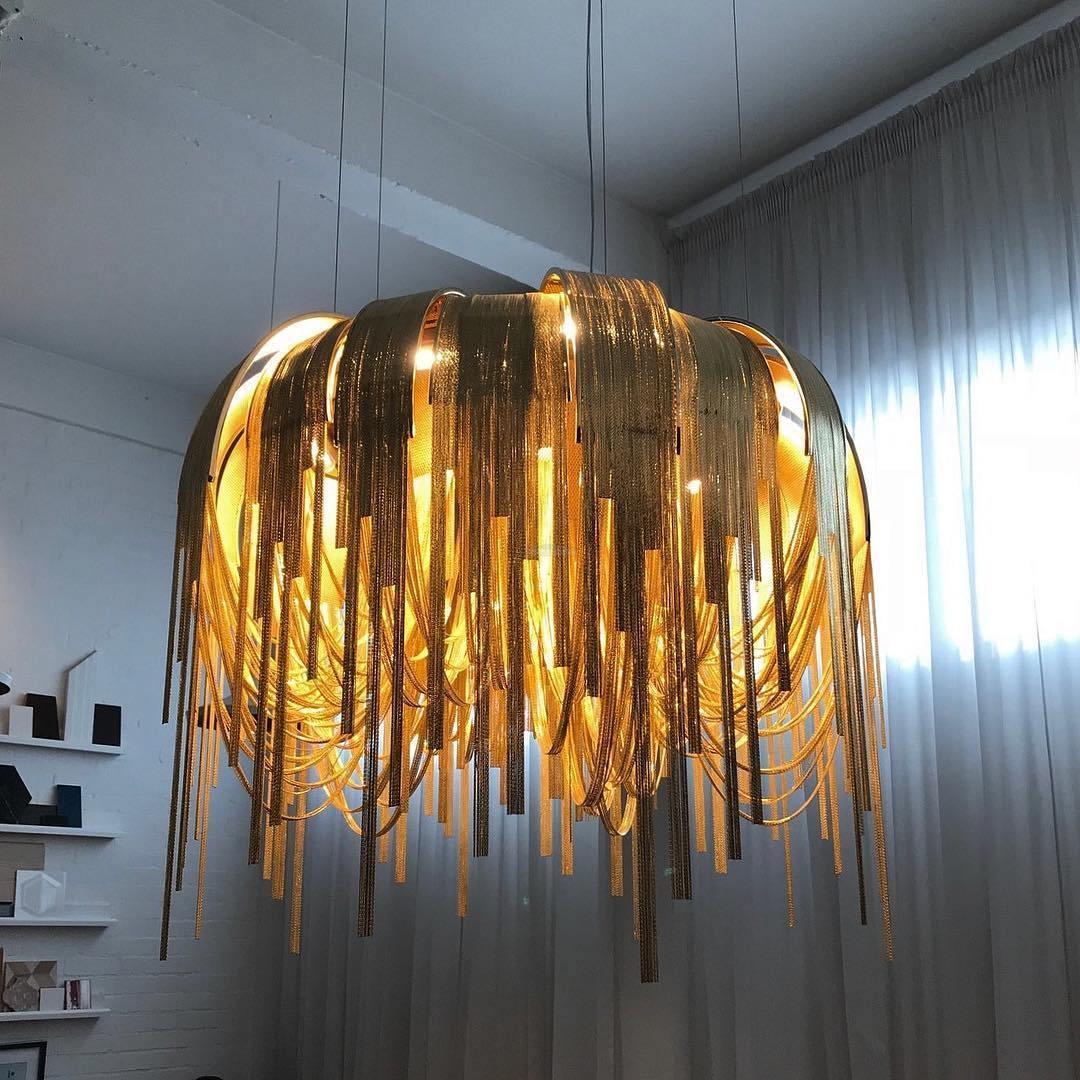Length Chains Chandelier ∅ 23.6″-Sylvia Space