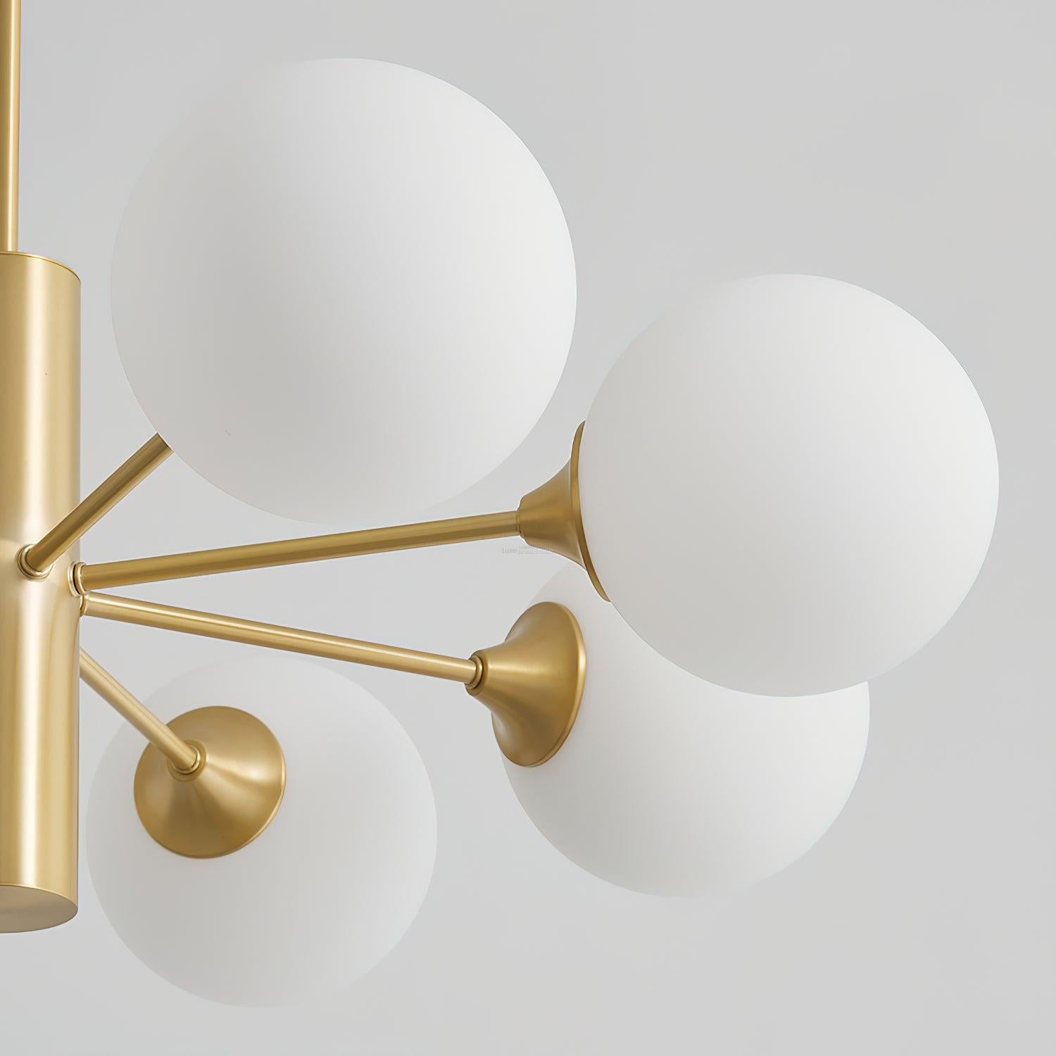 Stella Brass Chandelier with 3/6/8 heads