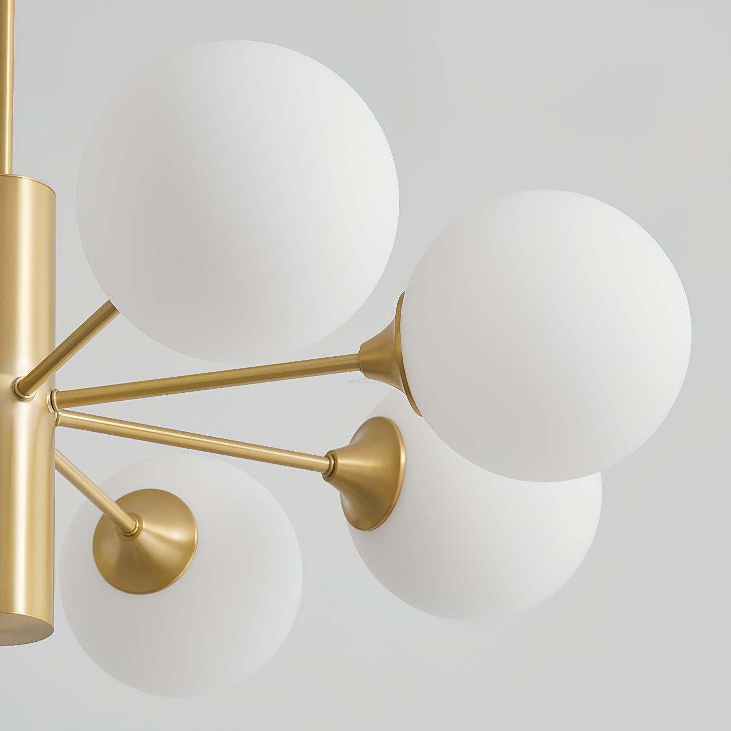 Stella Brass Chandelier with 3/6/8 heads