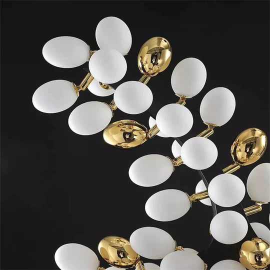 Grape Shape Linear Chandelier, Designer Lighting Fixtures-Sylvia Space