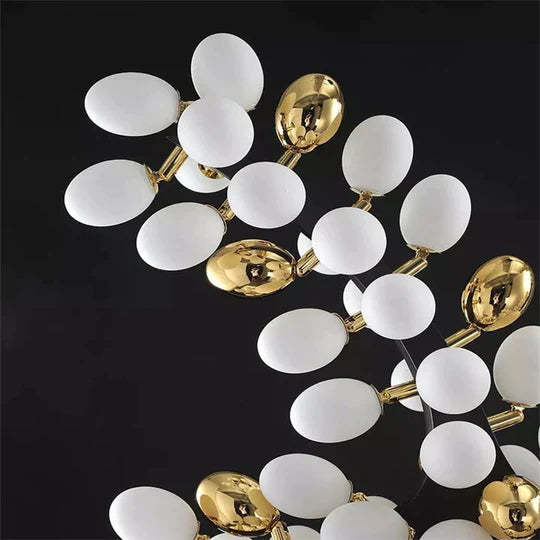 Grape Shape Linear Chandelier, Designer Lighting Fixtures-Sylvia Space