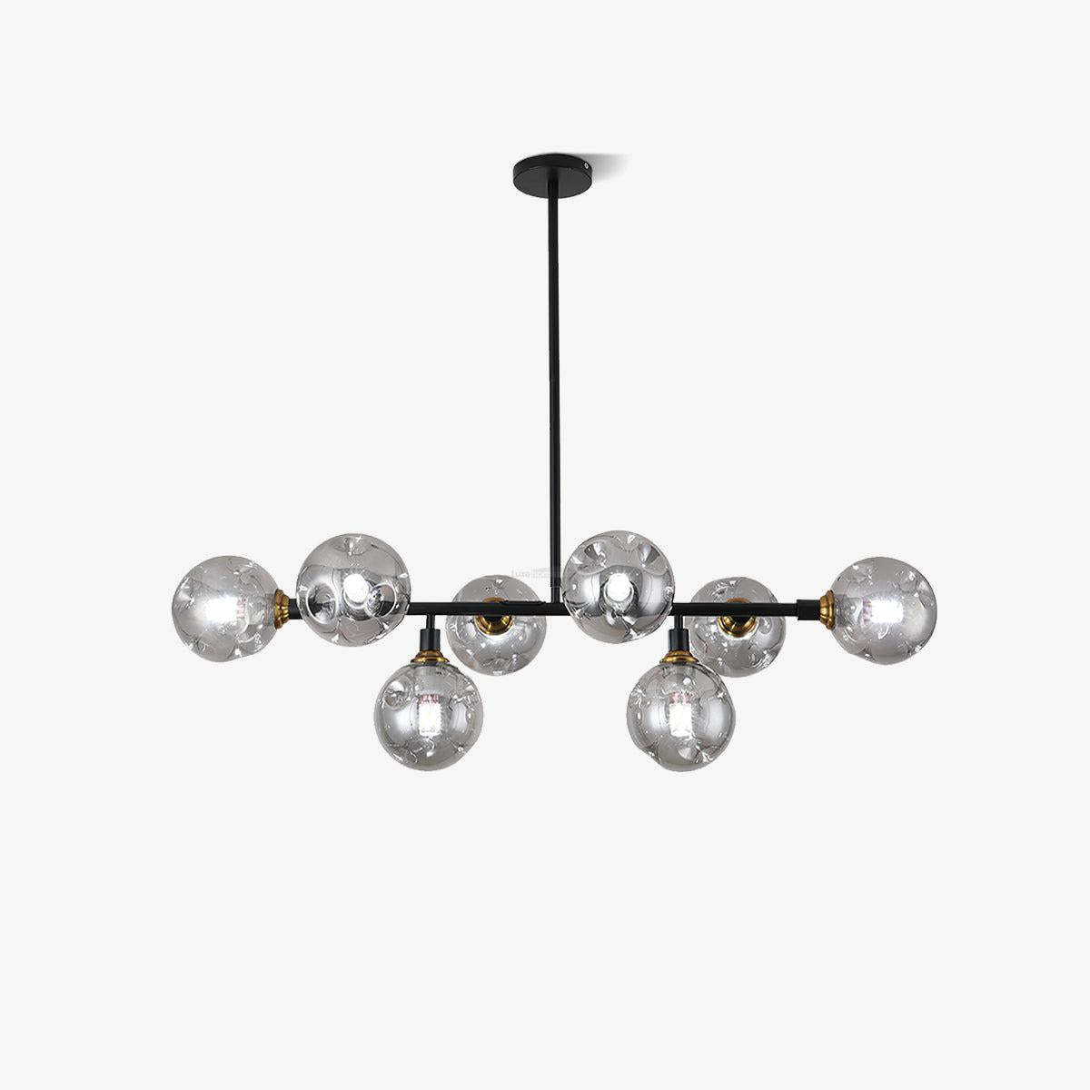 Primas Glass Linear Chandelier-Sylvia Space