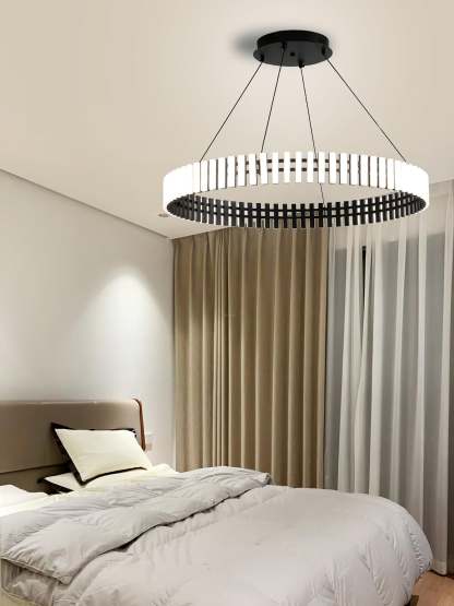 Hanging LED Chandelier ∅ 15.7″-Sylvia Space