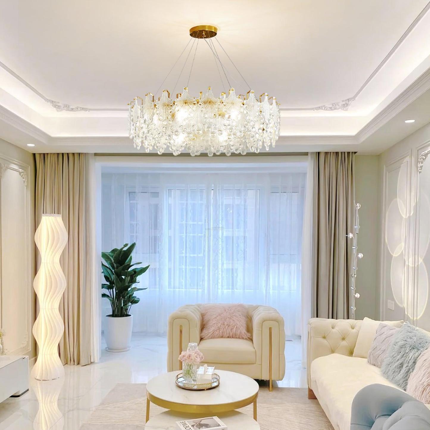 Vilary Chandelier Φ 15.7″-Sylvia Space