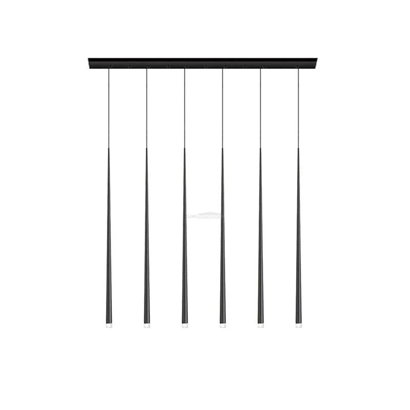 Slender Cone Round/Linear Chandelier-Sylvia Space