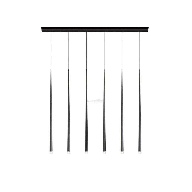 Slender Cone Round/Linear Chandelier-Sylvia Space