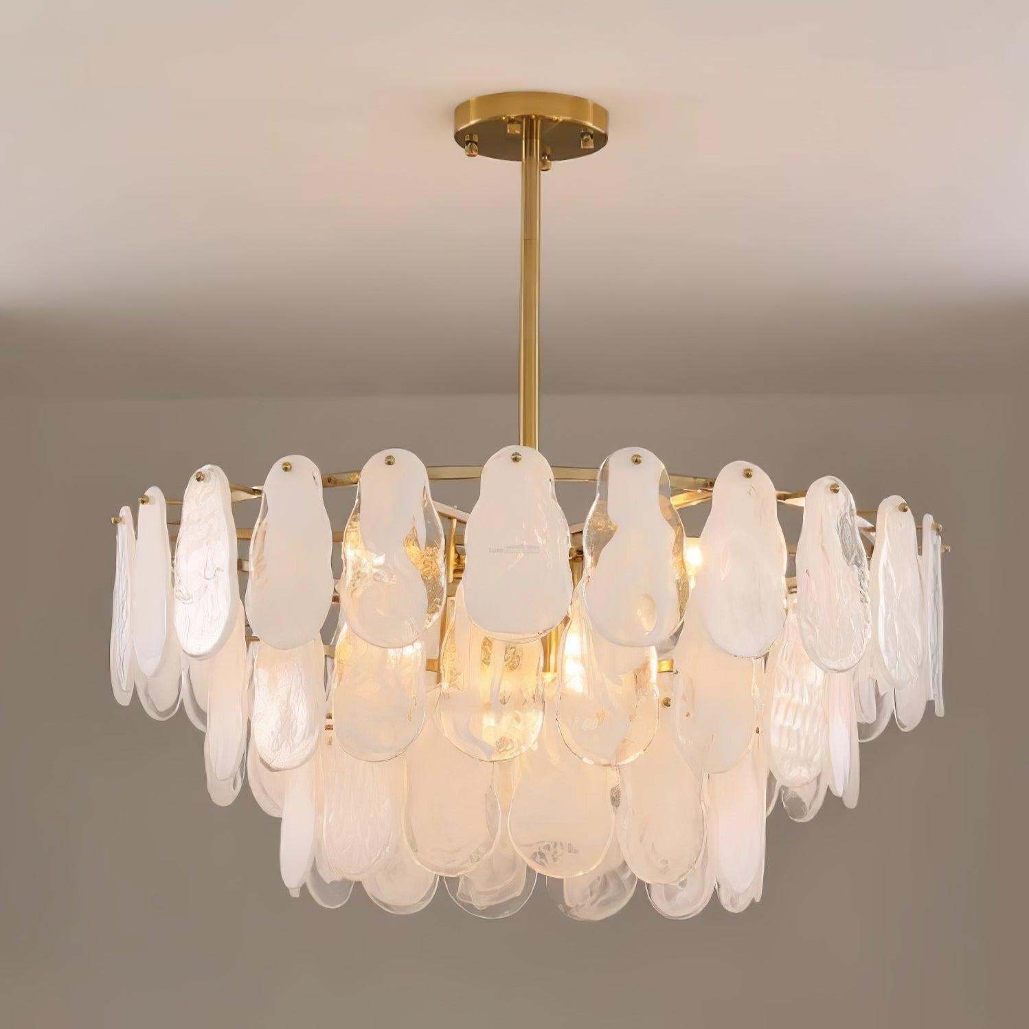 Round Cloud Glass Pendant-Sylvia Space