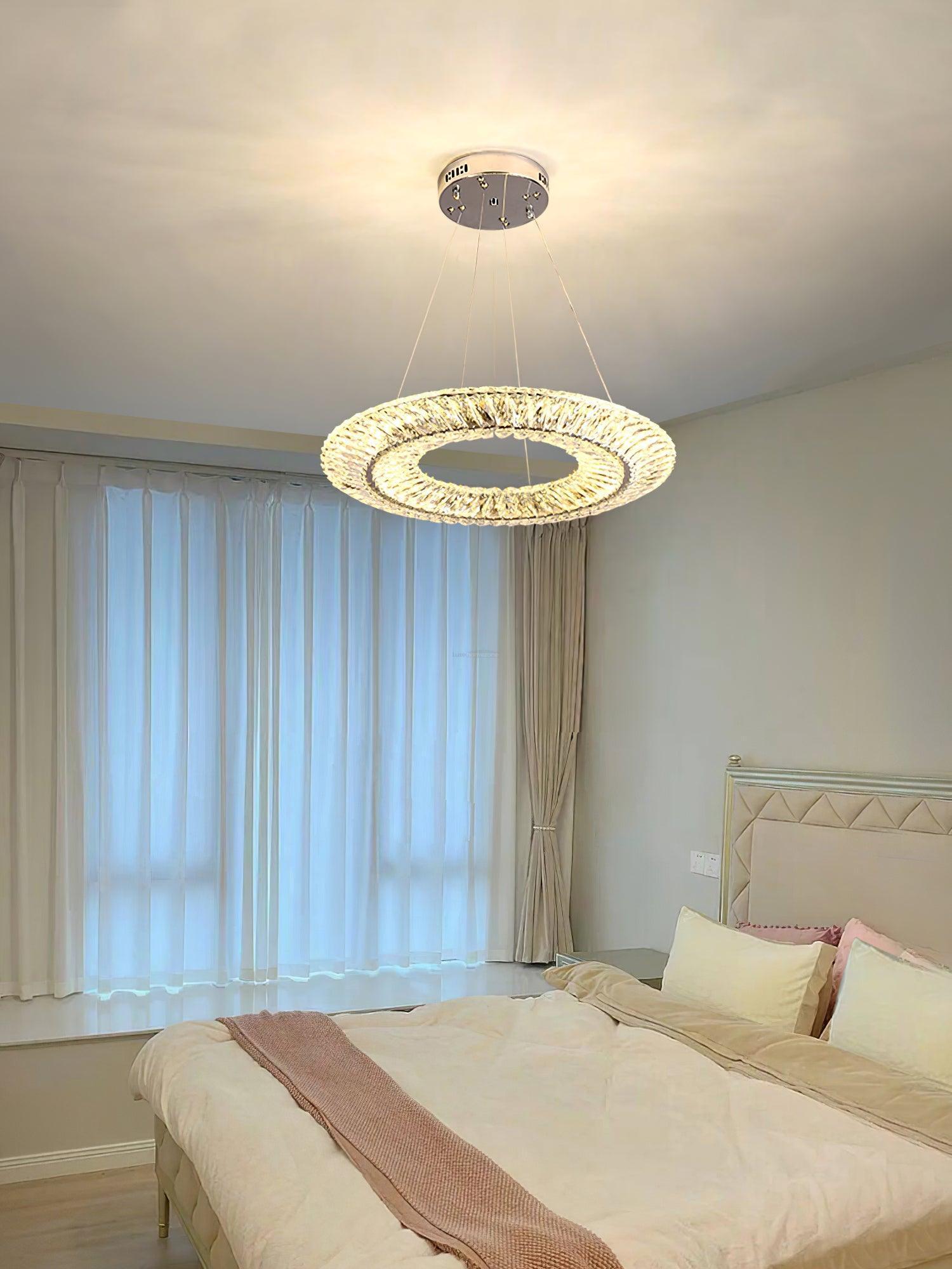 Tanager Geometric Round/Square Chandelier-Sylvia Space