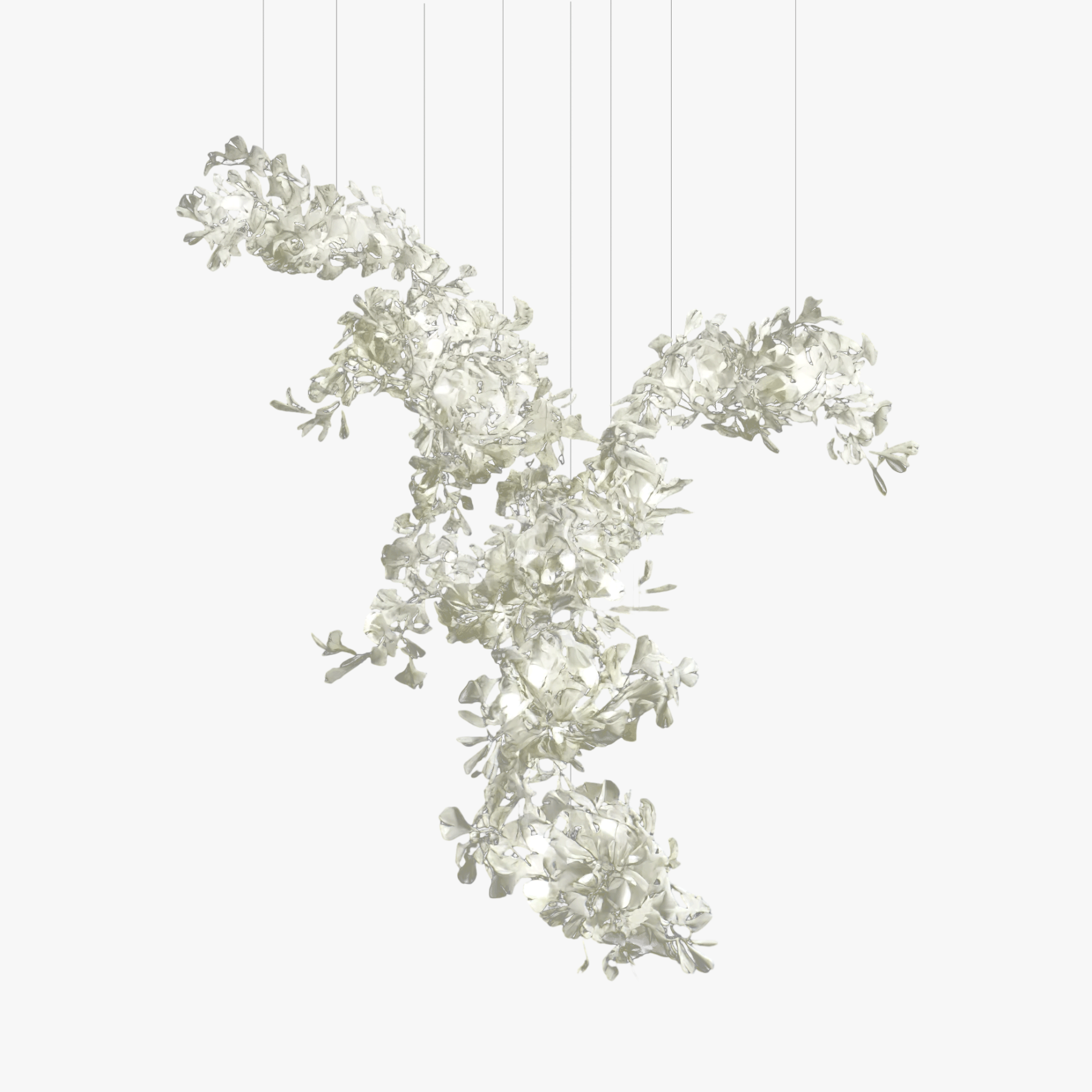 Gingko Combination Type Chandelier-Sylvia Space