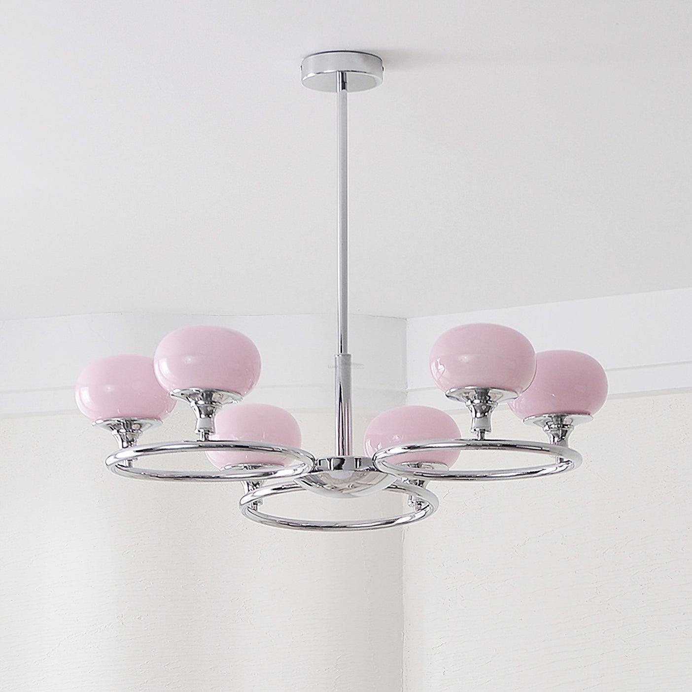 Ingersoll Round Chandelier  ∅ 31.5″-Sylvia Space