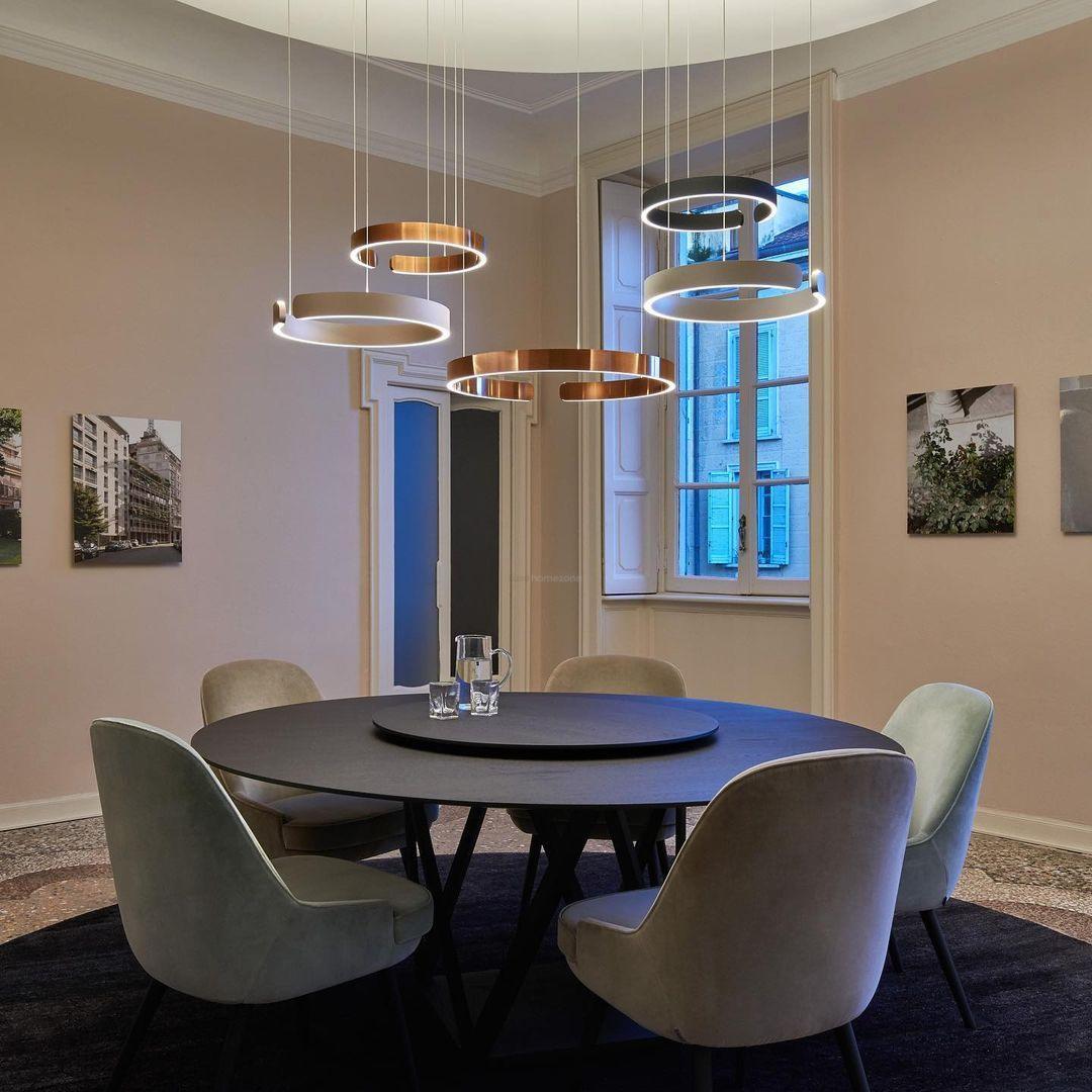 Circular Style Chandelier-Sylvia Space