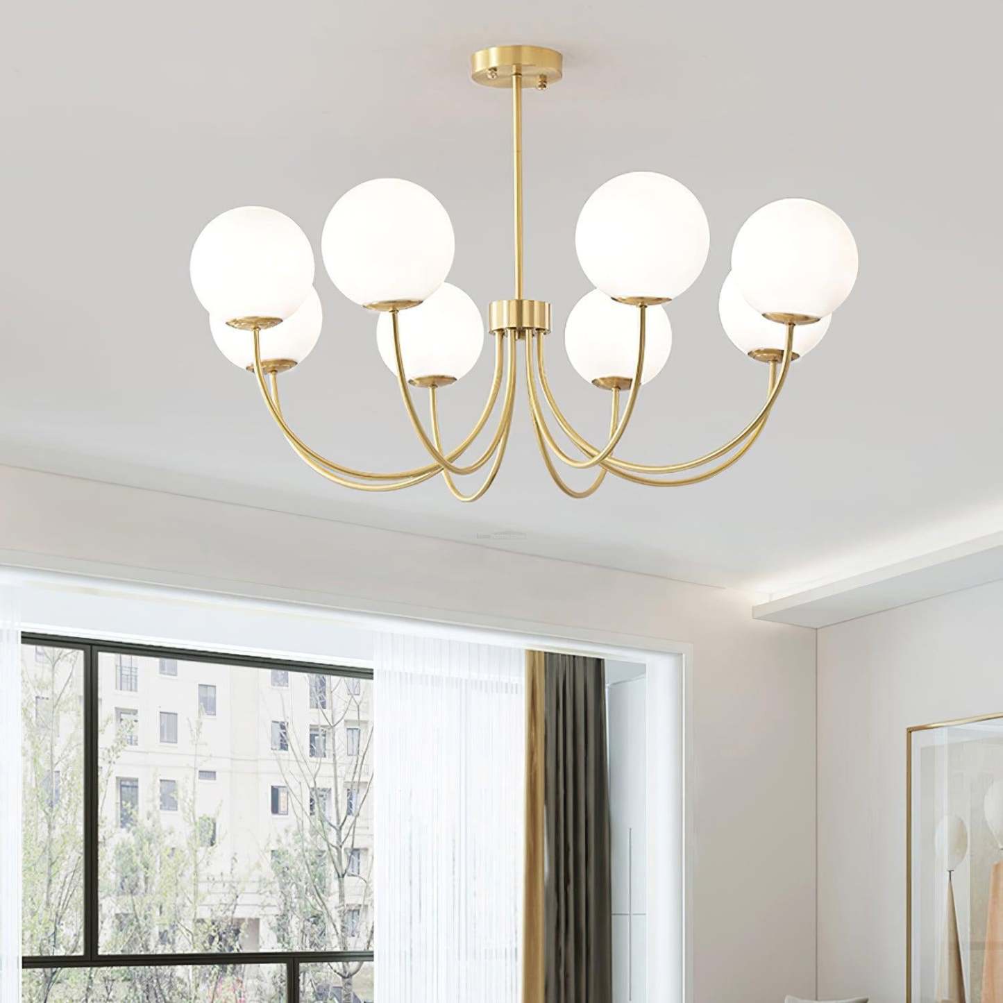 Orillia Chandelier with 6/8 heads-Sylvia Space