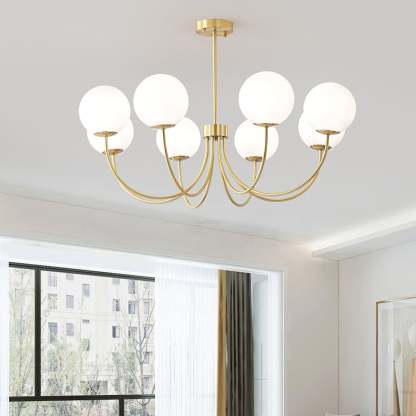 Orillia Chandelier with 6/8 heads-Sylvia Space