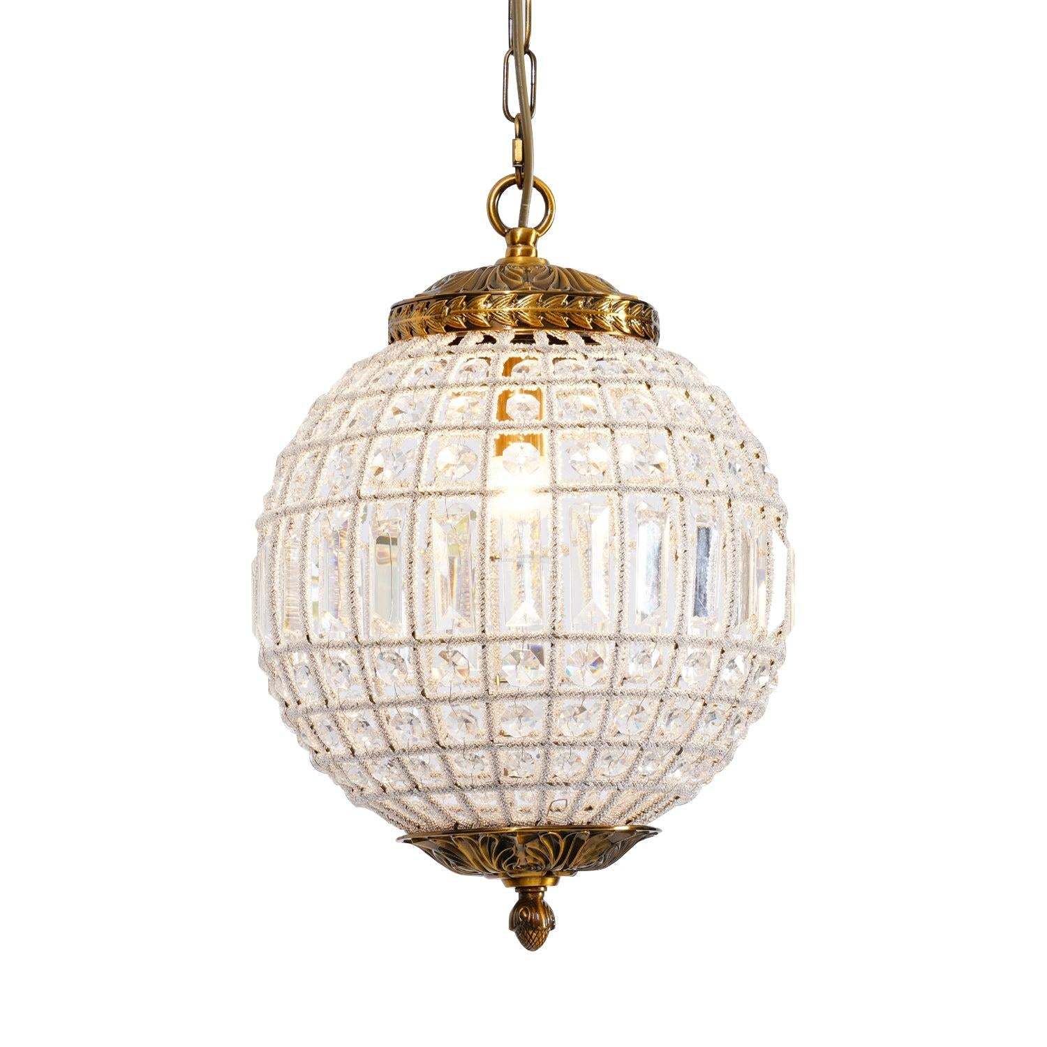 Traditional Globe Chandelier-Sylvia Space