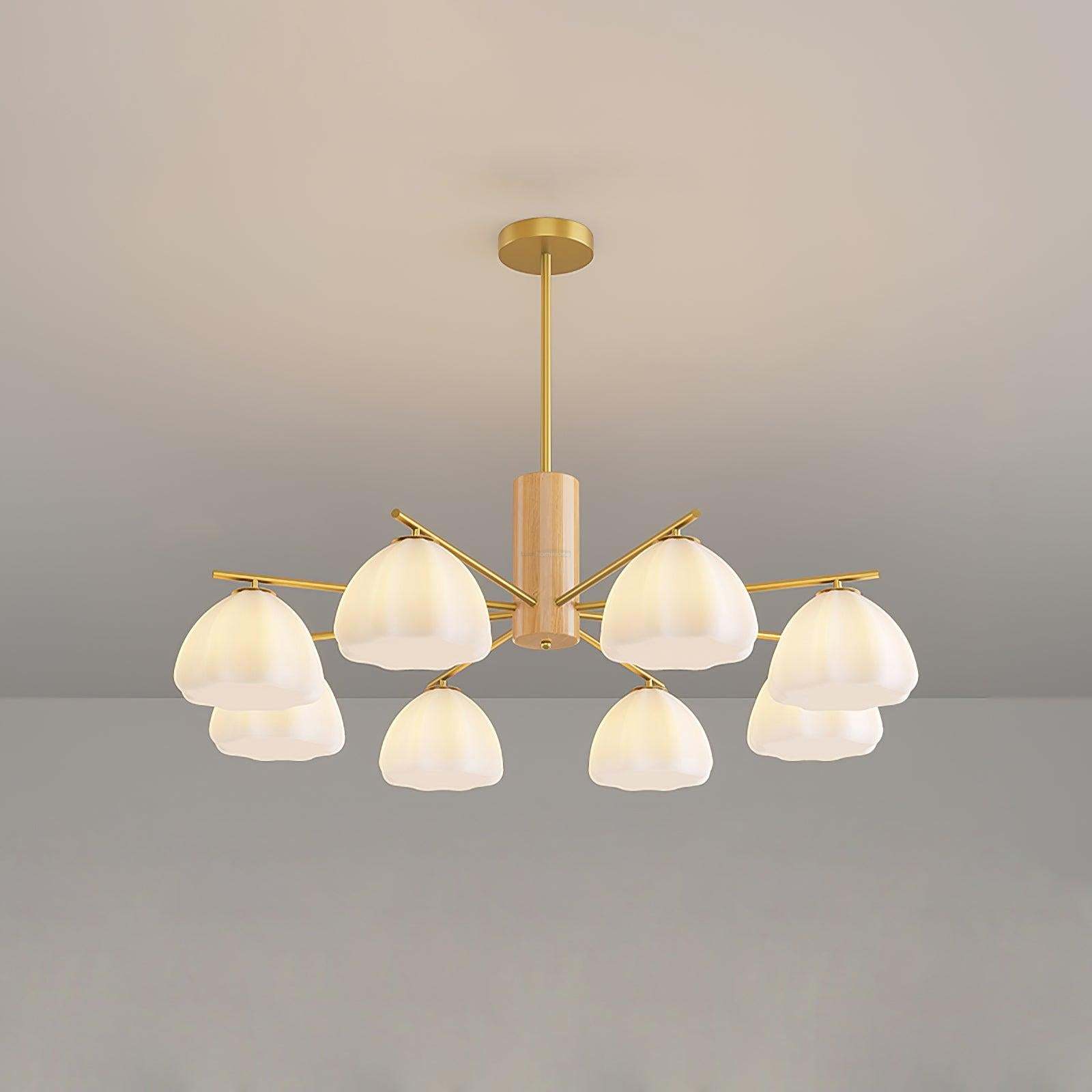 Little Clouds Round/Linear Chandelier-Sylvia Space