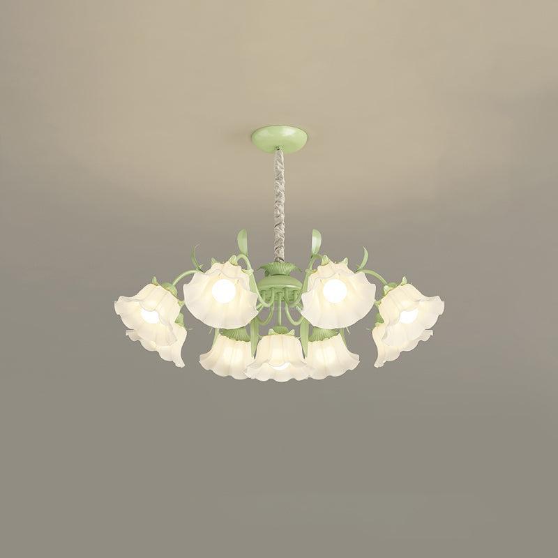 Pastoral Flower Chandelier with 6/9 heads-Sylvia Space