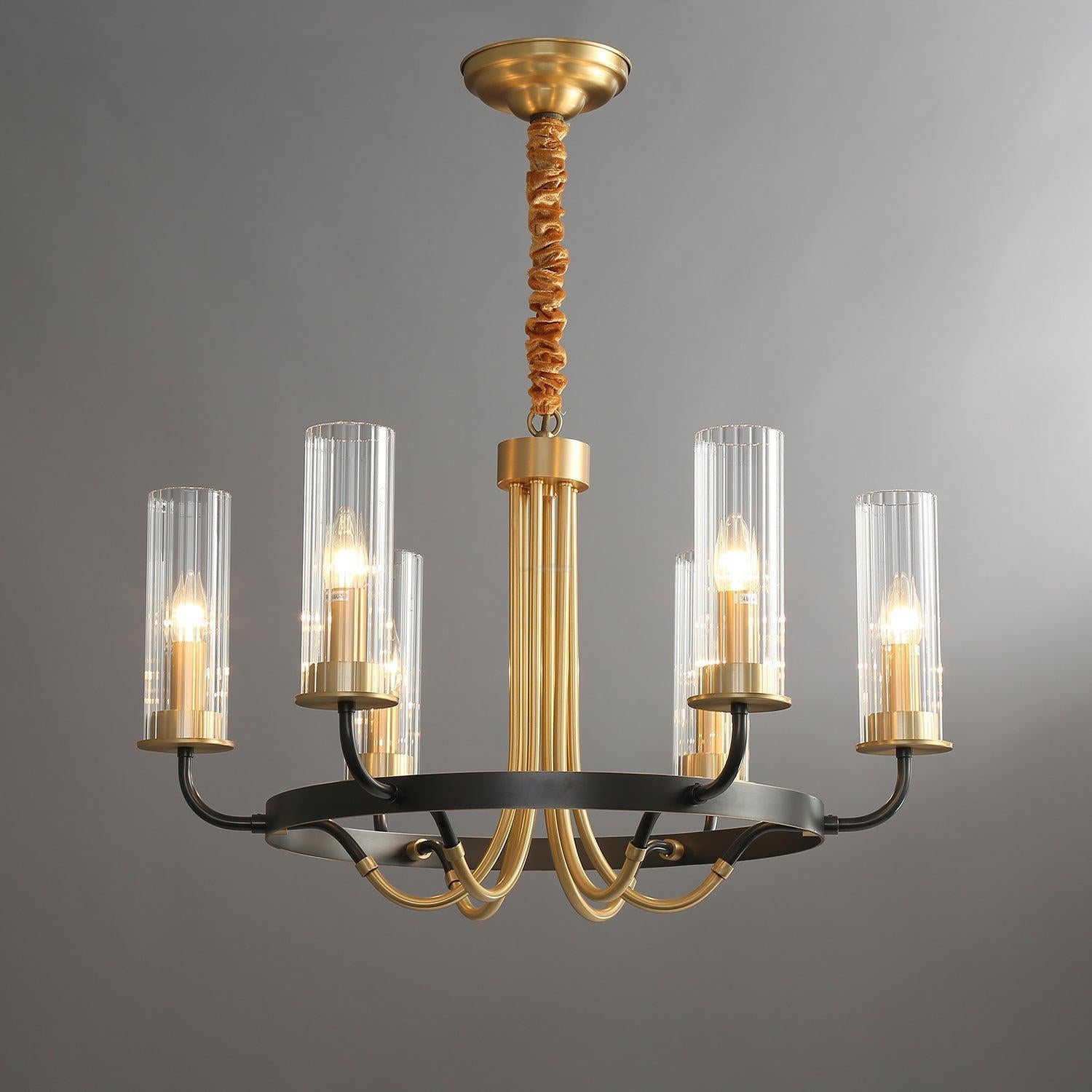 Kearney Chandelier Φ 27.2″-Sylvia Space